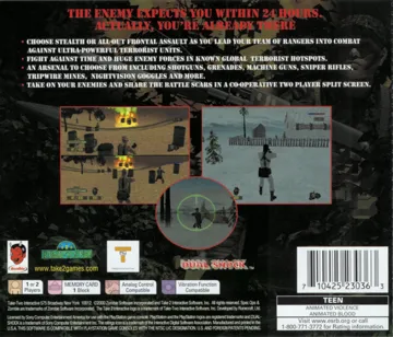 Spec Ops - Stealth Patrol (US) box cover back